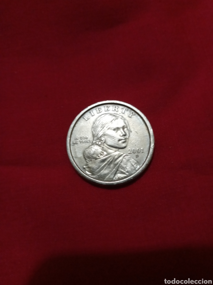 Monedas antiguas de Am&eacute;rica: dolar 2001amaricano sacagawea - Foto 2