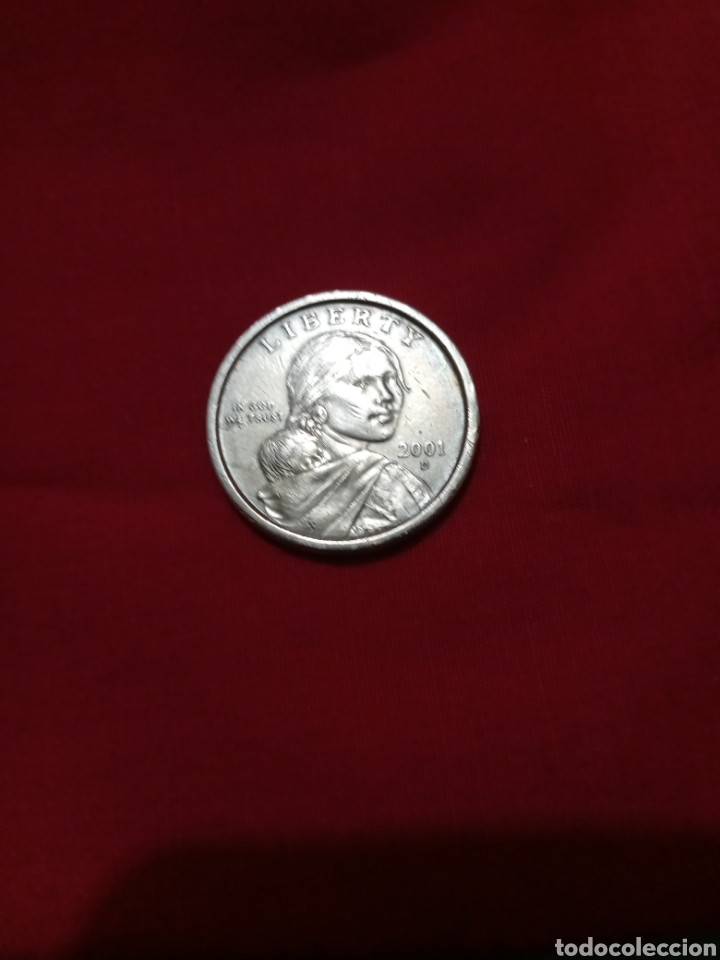 Monedas antiguas de Am&eacute;rica: dolar 2001amaricano sacagawea - Foto 3