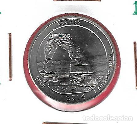 Monedas antiguas de Am&eacute;rica: EEUU CUARTO DOLAR, 1/4 $, PARQUES NATURALES - Foto 1