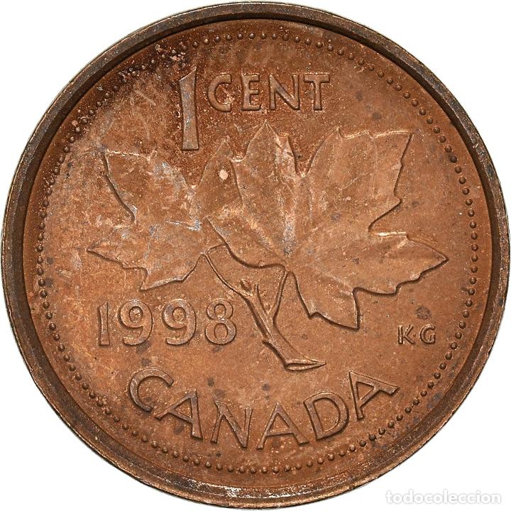 Monedas antiguas de Am&eacute;rica: [#934330] Moneda, Canad&aacute;, Cent, 1998 - Foto 2