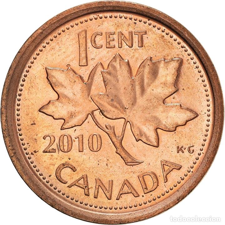 Monedas antiguas de Am&eacute;rica: [#934594] Moneda, Canad&aacute;, Cent, 2010 - Foto 2