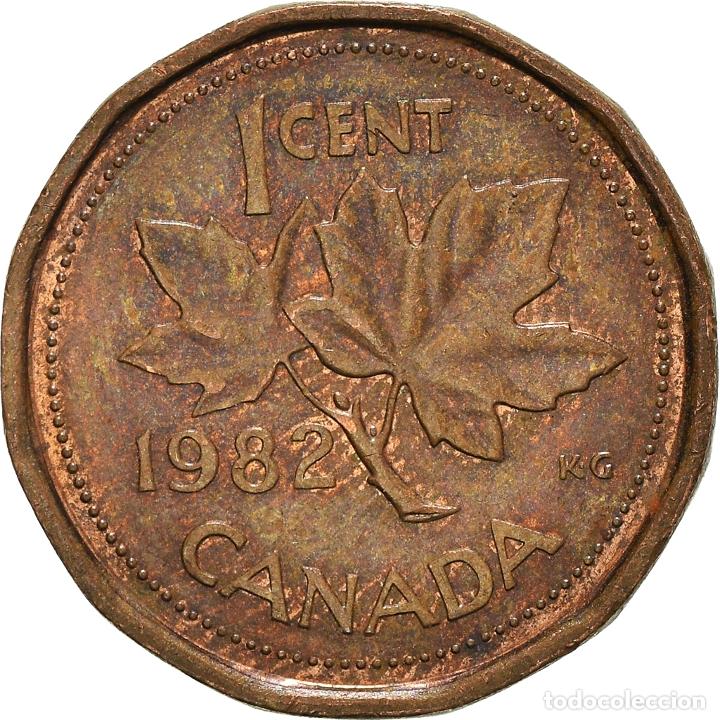 Monedas antiguas de Am&eacute;rica: [#934631] Moneda, Canad&aacute;, Cent, 1982 - Foto 2