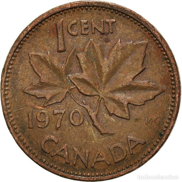 Monedas antiguas de Am&eacute;rica: [#935072] Moneda, Canad&aacute;, Cent, 1970 - Foto 2
