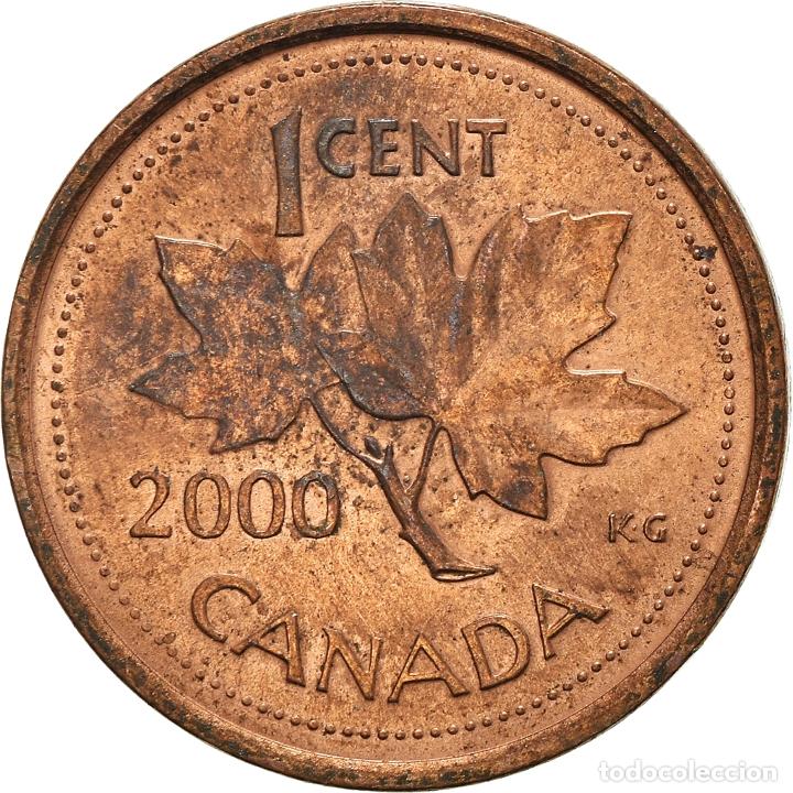 Monedas antiguas de Am&eacute;rica: [#935452] Moneda, Canad&aacute;, Cent, 2000 - Foto 2