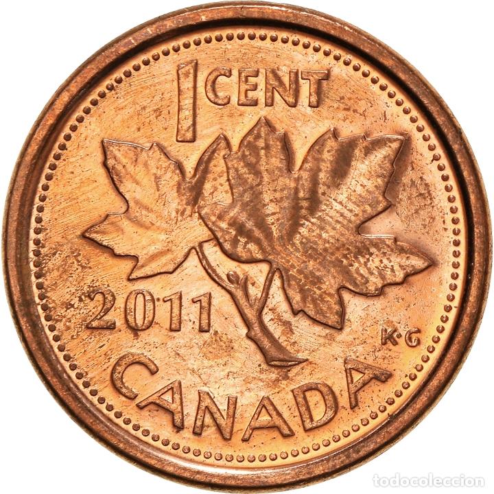 Monedas antiguas de Am&eacute;rica: [#936088] Moneda, Canad&aacute;, Cent, 2011 - Foto 2