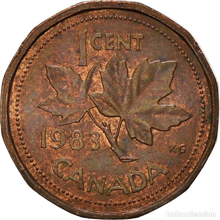 Monedas antiguas de Am&eacute;rica: [#935761] Moneda, Canad&aacute;, Cent, 1983 - Foto 2