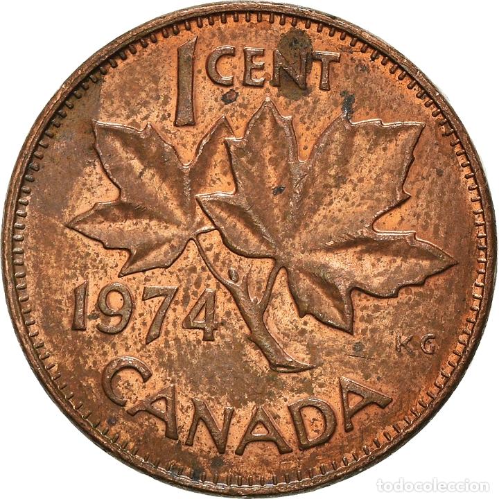 Monedas antiguas de Am&eacute;rica: [#935004] Moneda, Canad&aacute;, Cent, 1974 - Foto 2