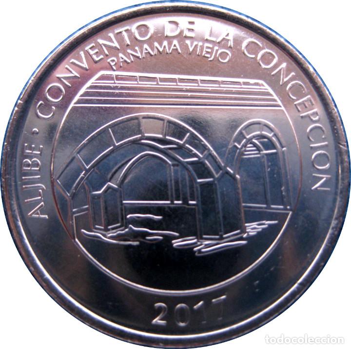 Monedas antiguas de Am&eacute;rica: Panam&aacute;, 1/2 de Balboa 2017 ''Convento de la Concepci&oacute;n'', UC#101./ Sin Circular, (fotos).