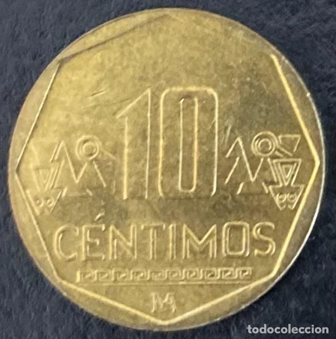Monedas antiguas de Am&eacute;rica: PERU 10 CENTIMOS 2009 - Foto 2