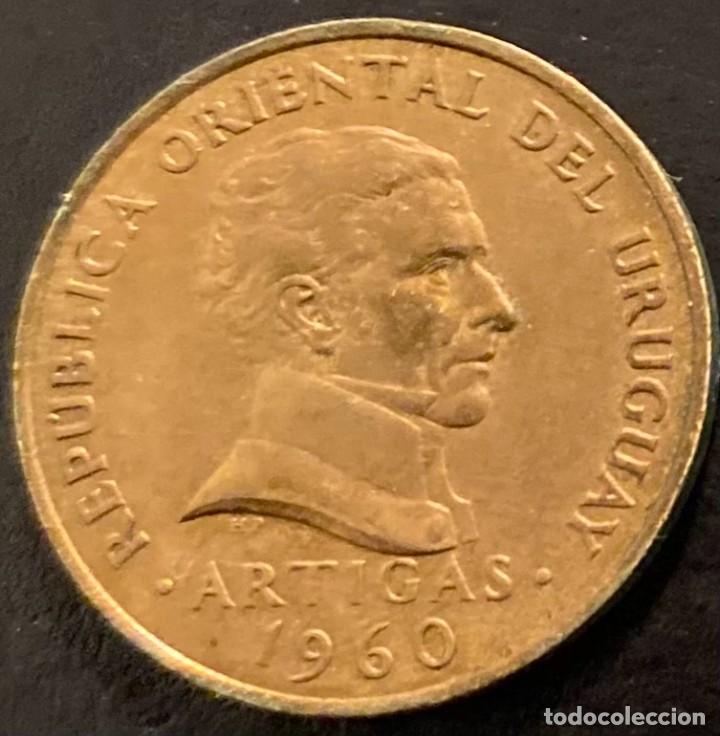 Monedas antiguas de Am&eacute;rica: URUGUAY 5 CENTESIMOS 1960 - Foto 1