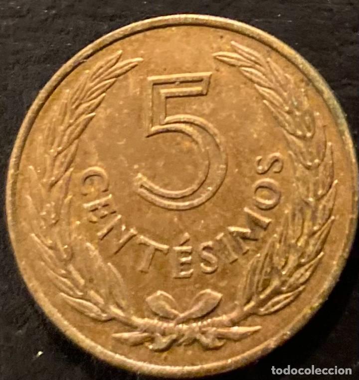 Monedas antiguas de Am&eacute;rica: URUGUAY 5 CENTESIMOS 1960 - Foto 2