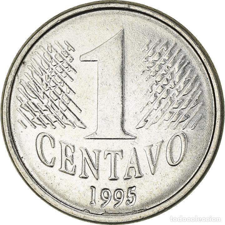Monedas antiguas de Am&eacute;rica: [#966033] Moneda, Brasil, Centavo, 1995 - Foto 2