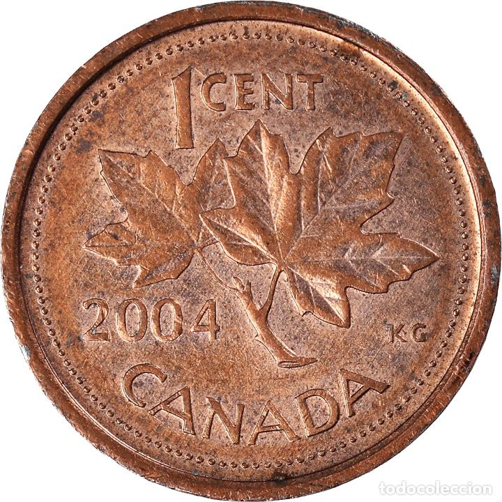 Monedas antiguas de Am&eacute;rica: [#924299] Moneda, Canad&aacute;, Cent, 2004 - Foto 2