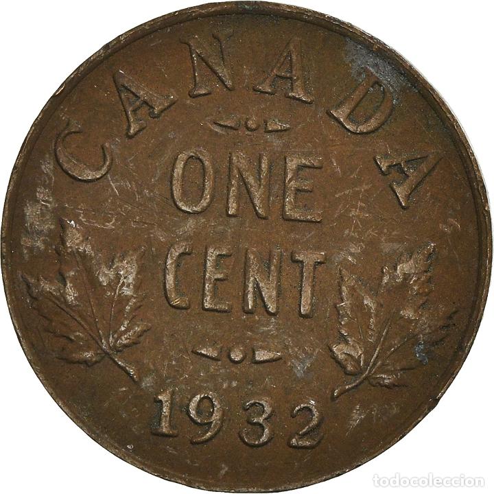 Monedas antiguas de Am&eacute;rica: [#968742] Moneda, Canad&aacute;, Cent, 1932 - Foto 2