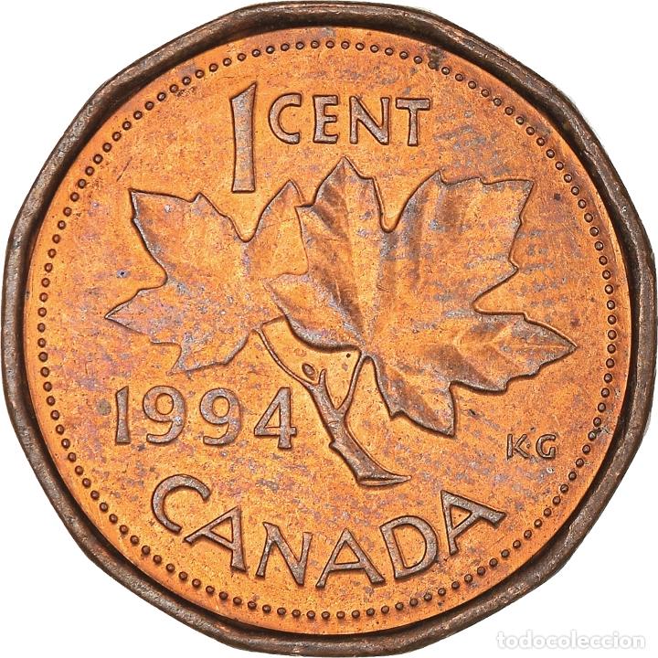 Monedas antiguas de Am&eacute;rica: [#939409] Moneda, Canad&aacute;, Cent, 1994 - Foto 2