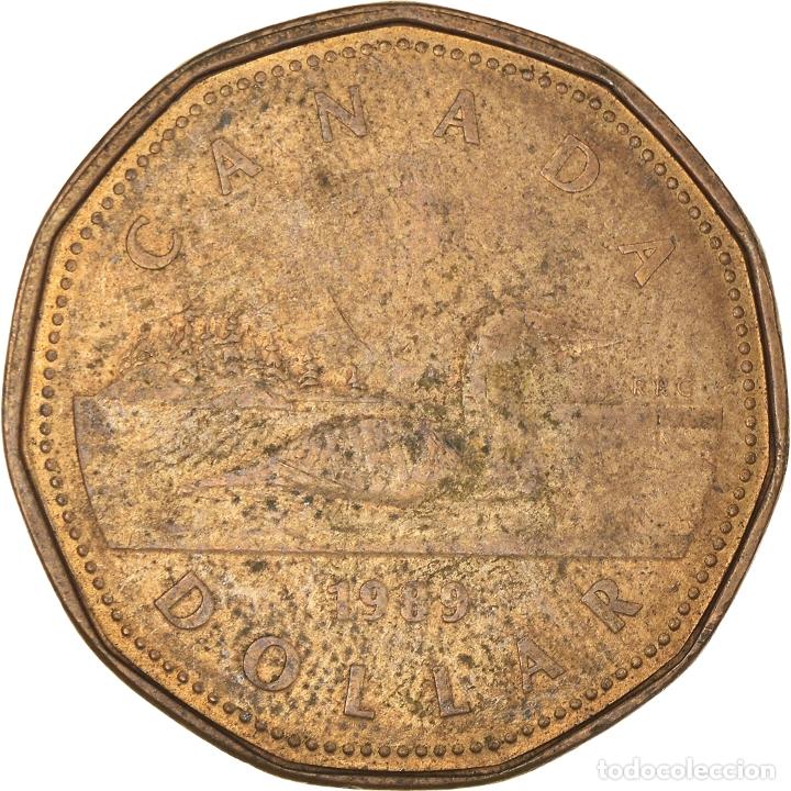 Monedas antiguas de Am&eacute;rica: [#939564] Moneda, Canad&aacute;, Dollar, 1989 - Foto 2