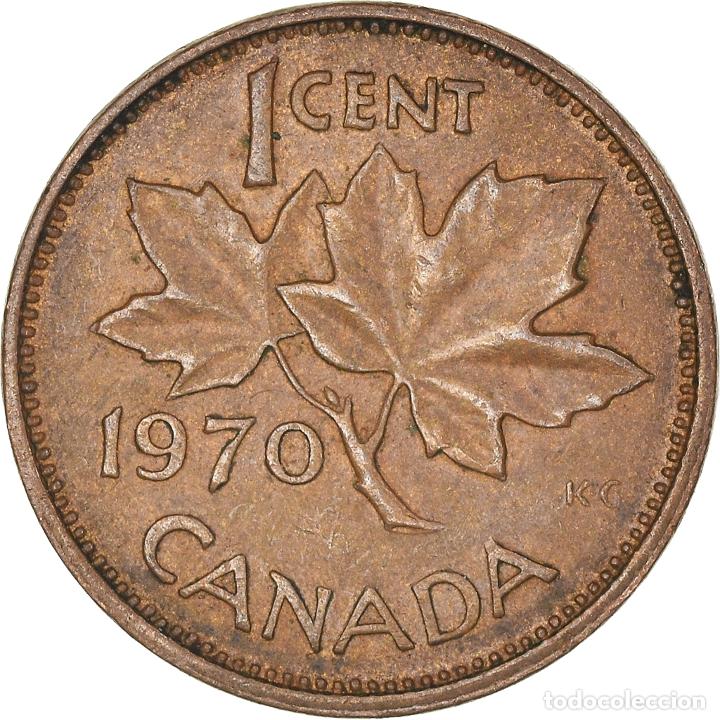 Monedas antiguas de Am&eacute;rica: [#939856] Moneda, Canad&aacute;, Cent, 1970 - Foto 2