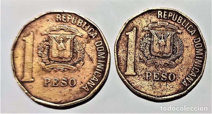 2 Monedas De 1 Pes0 Rep Dominicana Año 199 Comprar Monedas Antiguas De Ámérica En 1788