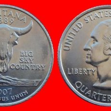Monedas antiguas de América: 25 CENTAVOS QUARTER 2007-D MONTANA SIN CIRCULAR USA-2778SC