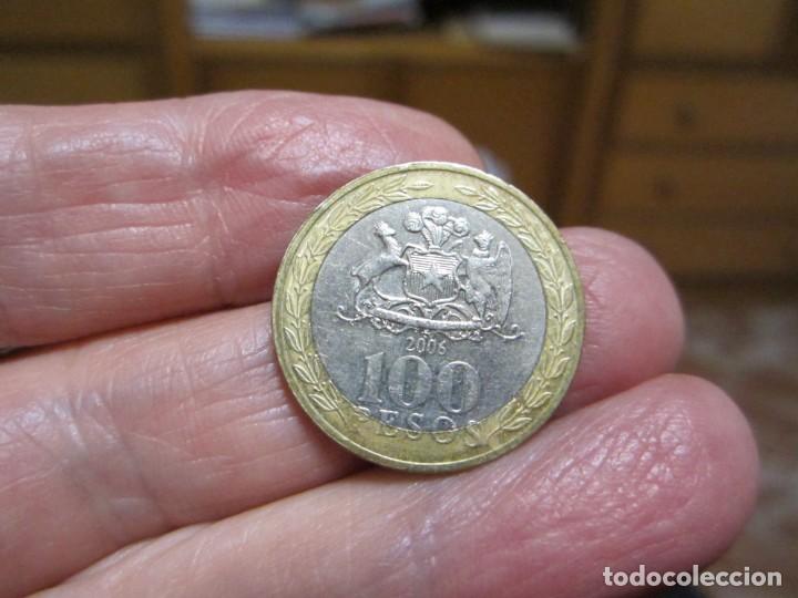 Monedas antiguas de Am&eacute;rica: MONEDA DE CHILE DE 100 PESOS DE 2006 - Foto 2
