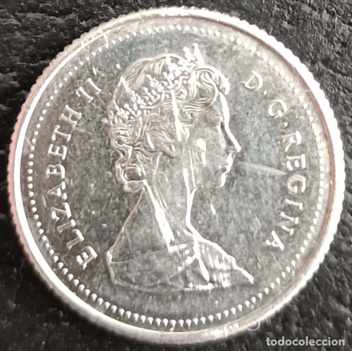 Monedas antiguas de Am&eacute;rica: 10 Cent 1984 - Canad&aacute; - Foto 2