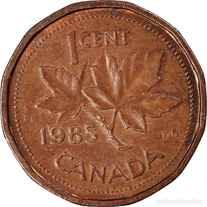 Monedas antiguas de Am&eacute;rica: [#923356] Moneda, Canad&aacute;, Cent, 1985 - Foto 2