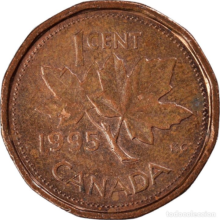 Monedas antiguas de Am&eacute;rica: [#923558] Moneda, Canad&aacute;, Cent, 1995 - Foto 2