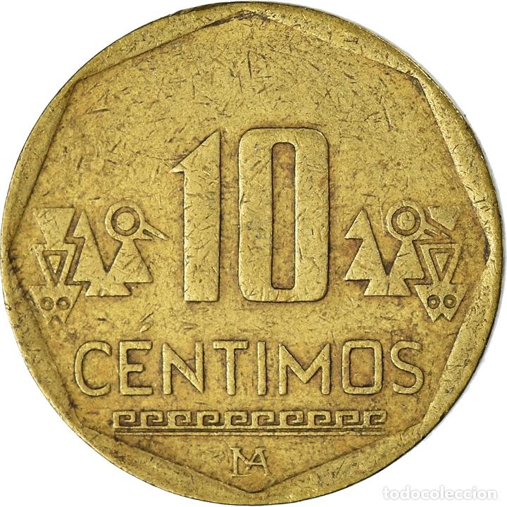 Monedas antiguas de Am&eacute;rica: [#933656] Moneda, Per&uacute;, 10 Centimos, 2008 - Foto 2
