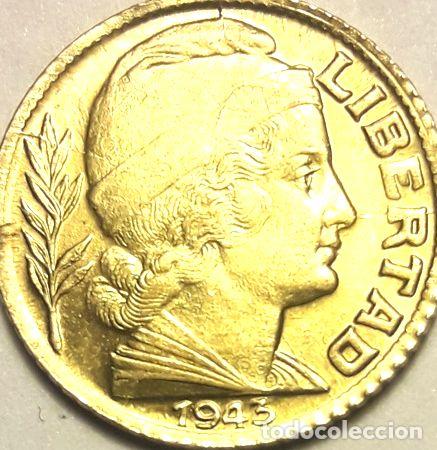 Monedas antiguas de Am&eacute;rica: moneda torito 5 cent 1943 excelente - Foto 1