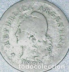 Monedas antiguas de Am&eacute;rica: argentina moneda 10 centavos 1899 cj 93 cod 32 - Foto 1