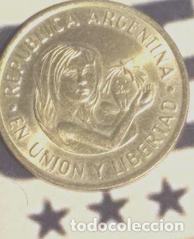 Monedas antiguas de Am&eacute;rica: moneda argentina 50c 1996 - Foto 1