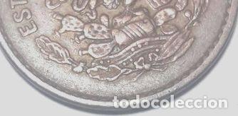 Monedas antiguas de Am&eacute;rica: moneda mexico 5 centavos 1945 - Foto 1
