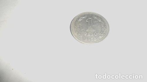 Monedas antiguas de Am&eacute;rica: moneda argentina 1 1958 - Foto 1
