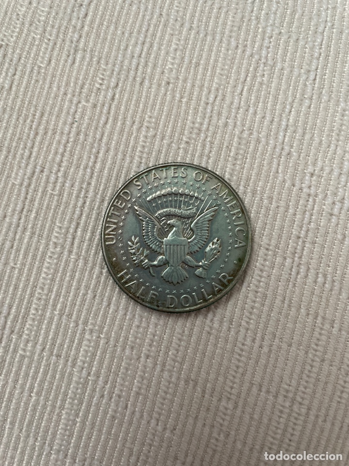 Monedas antiguas de Am&eacute;rica: Medio dolar de 1966 - Foto 2