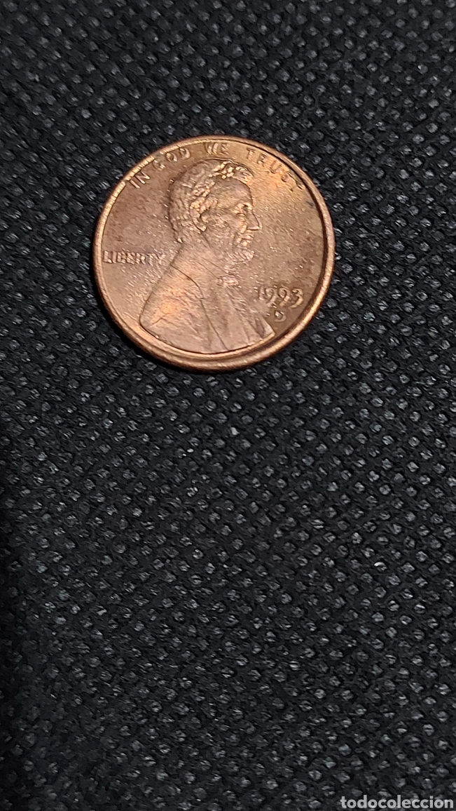 Monedas antiguas de Am&eacute;rica: MONEDA EEUU ONE CENT - 1 CENTAVO DOLAR 1993 CECA D. - Foto 1