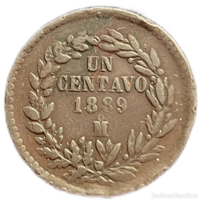 Monedas antiguas de Am&eacute;rica: M&Eacute;XICO. 1 CENTAVO. 1.889 - Foto 2