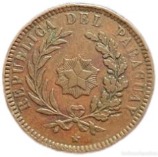 Monedas antiguas de América: PARAGUAY. 2 CENTÉSIMOS. 1.870