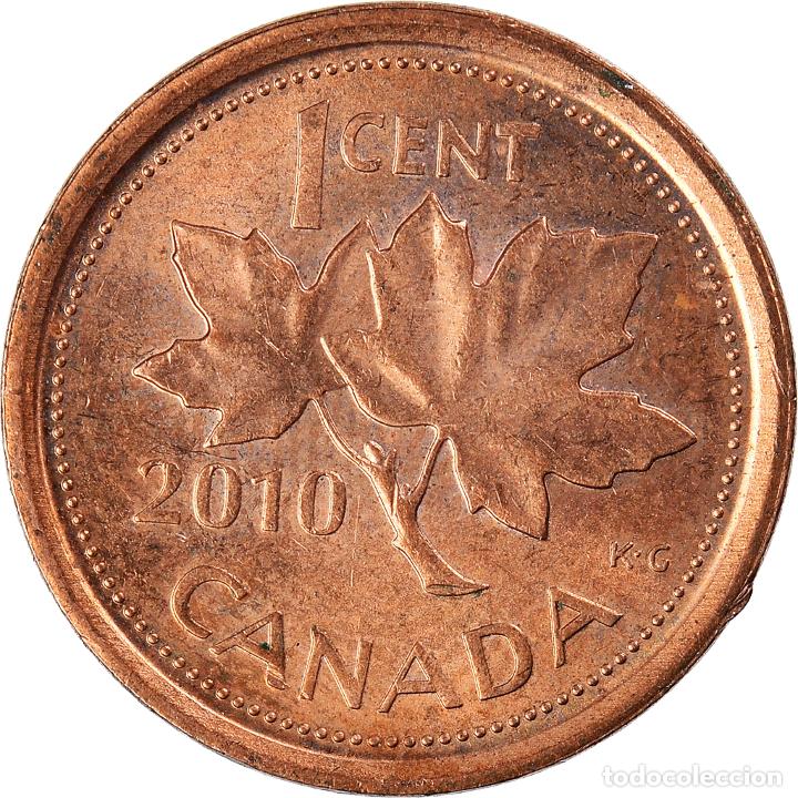 Monedas antiguas de Am&eacute;rica: [#925176] Moneda, Canad&aacute;, Cent, 2010 - Foto 2