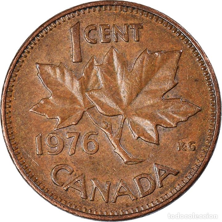 Monedas antiguas de Am&eacute;rica: [#925862] Moneda, Canad&aacute;, Cent, 1976 - Foto 2