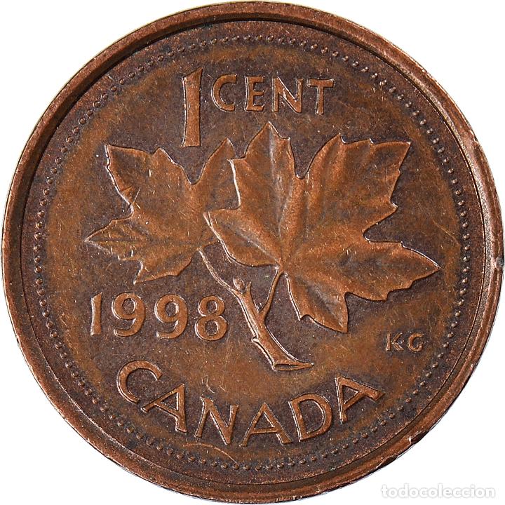 Monedas antiguas de Am&eacute;rica: [#925714] Moneda, Canad&aacute;, Cent, 1998 - Foto 2