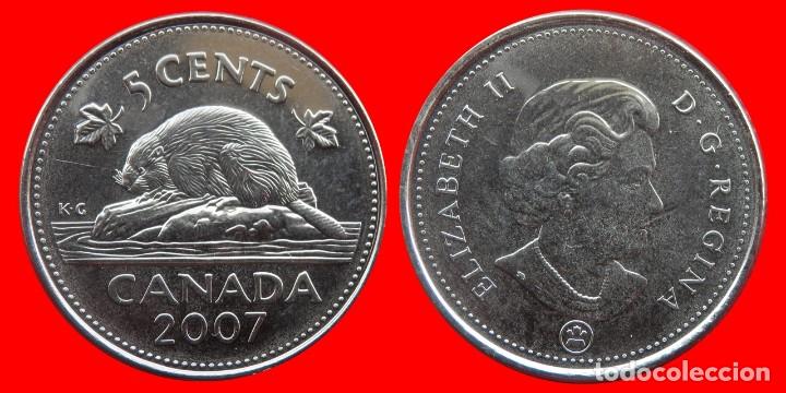 Monedas antiguas de Am&eacute;rica: 5 CENTAVOS 2007 SIN CIRCULAR CANADA-3403SC - Foto 1