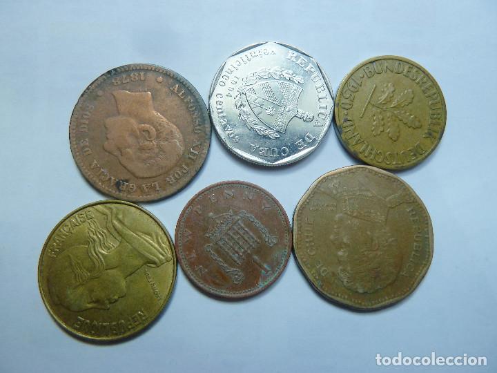 Monedas antiguas de Am&eacute;rica: Lote de monedas. - Foto 1