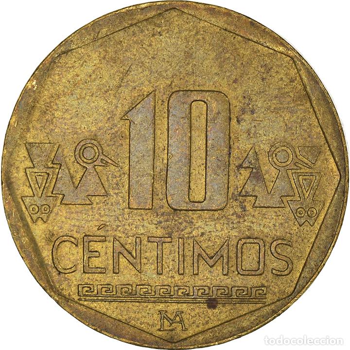 Monedas antiguas de Am&eacute;rica: [#1000370] Moneda, Per&uacute;, 10 Centimos, 2010 - Foto 2