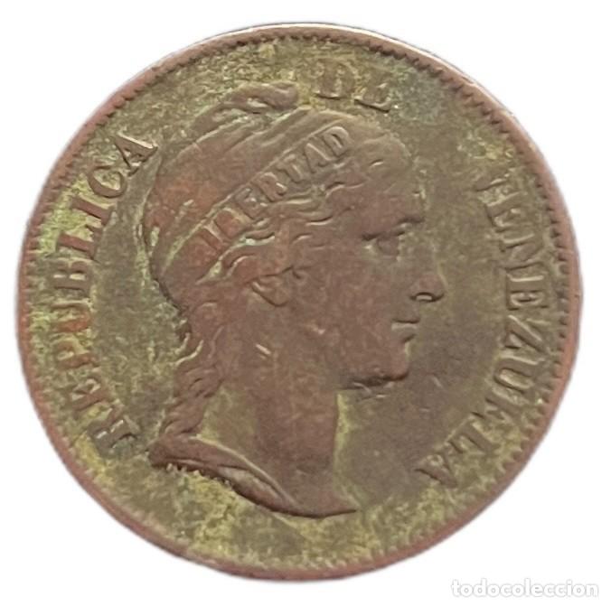 Monedas antiguas de Am&eacute;rica: VENEZUELA. 1 CENTAVO 1.862 - Foto 1