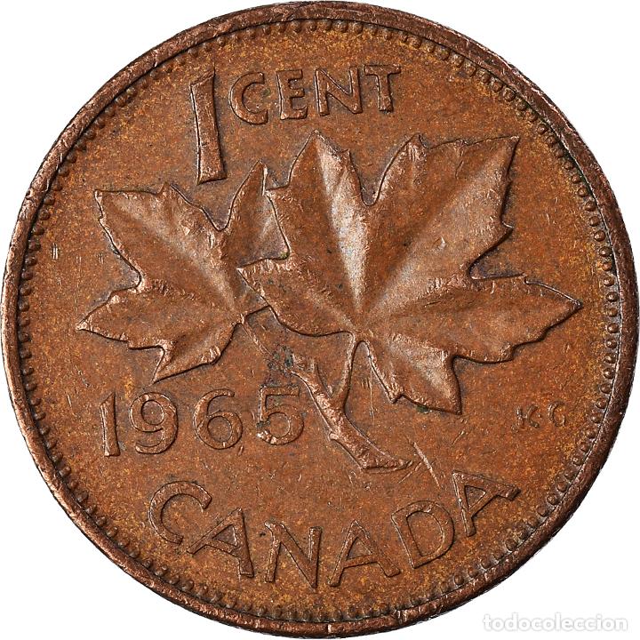 Monedas antiguas de Am&eacute;rica: [#929743] Moneda, Canad&aacute;, Cent, 1965 - Foto 2
