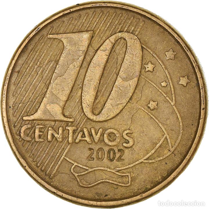 Monedas antiguas de Am&eacute;rica: [#1000234] Moneda, Brasil, 10 Centavos, 2002 - Foto 2
