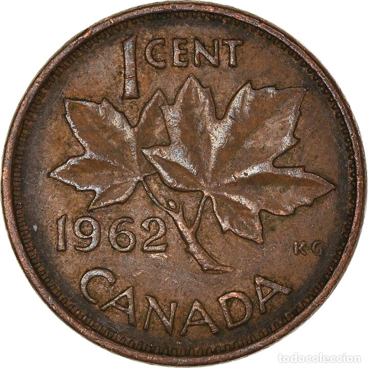Monedas antiguas de Am&eacute;rica: [#1000701] Moneda, Canad&aacute;, Cent, 1962 - Foto 2