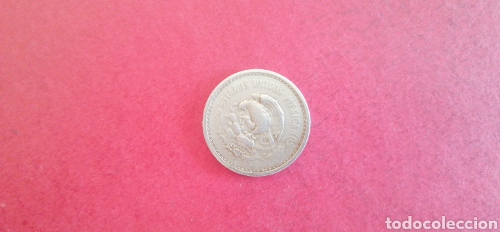 Monedas antiguas de Am&eacute;rica: 10 centavos de M&eacute;xico 1942 - Foto 2