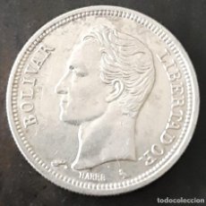 Monnaies anciennes d'Amérique: VENEZUELA 1960. MONEDA DE 1 BOLÍVAR DE PLATA.. Lote 363853310