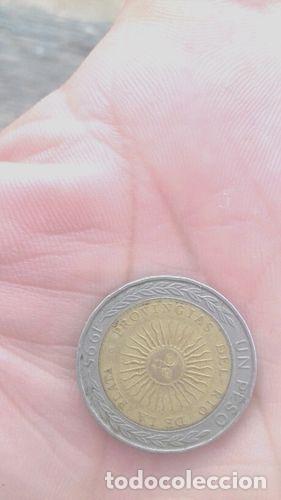Monedas antiguas de Am&eacute;rica: moneda de un peso argentina - Foto 1